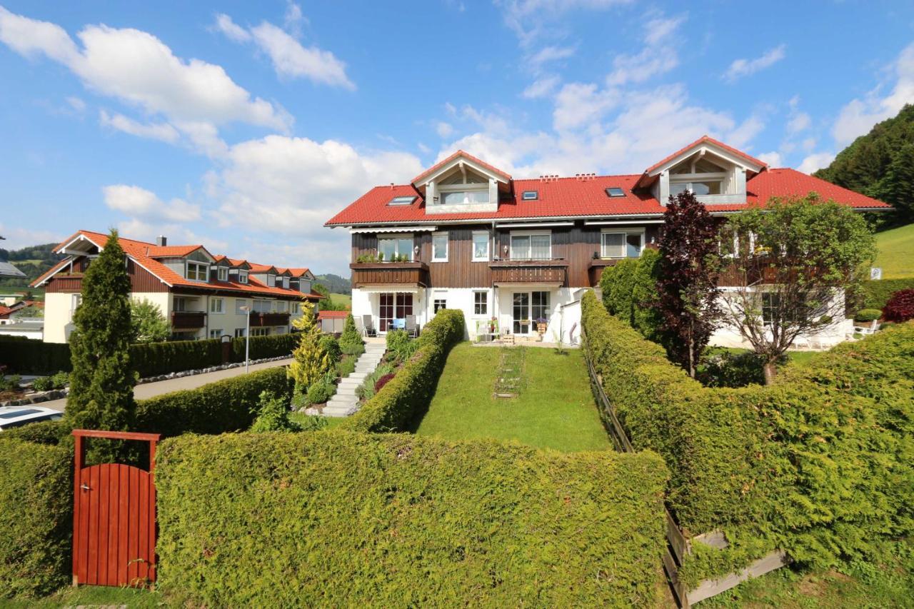 Exklusive Fewo Herrmann Im "Haus Hochgratblick" Оберштауфен Экстерьер фото