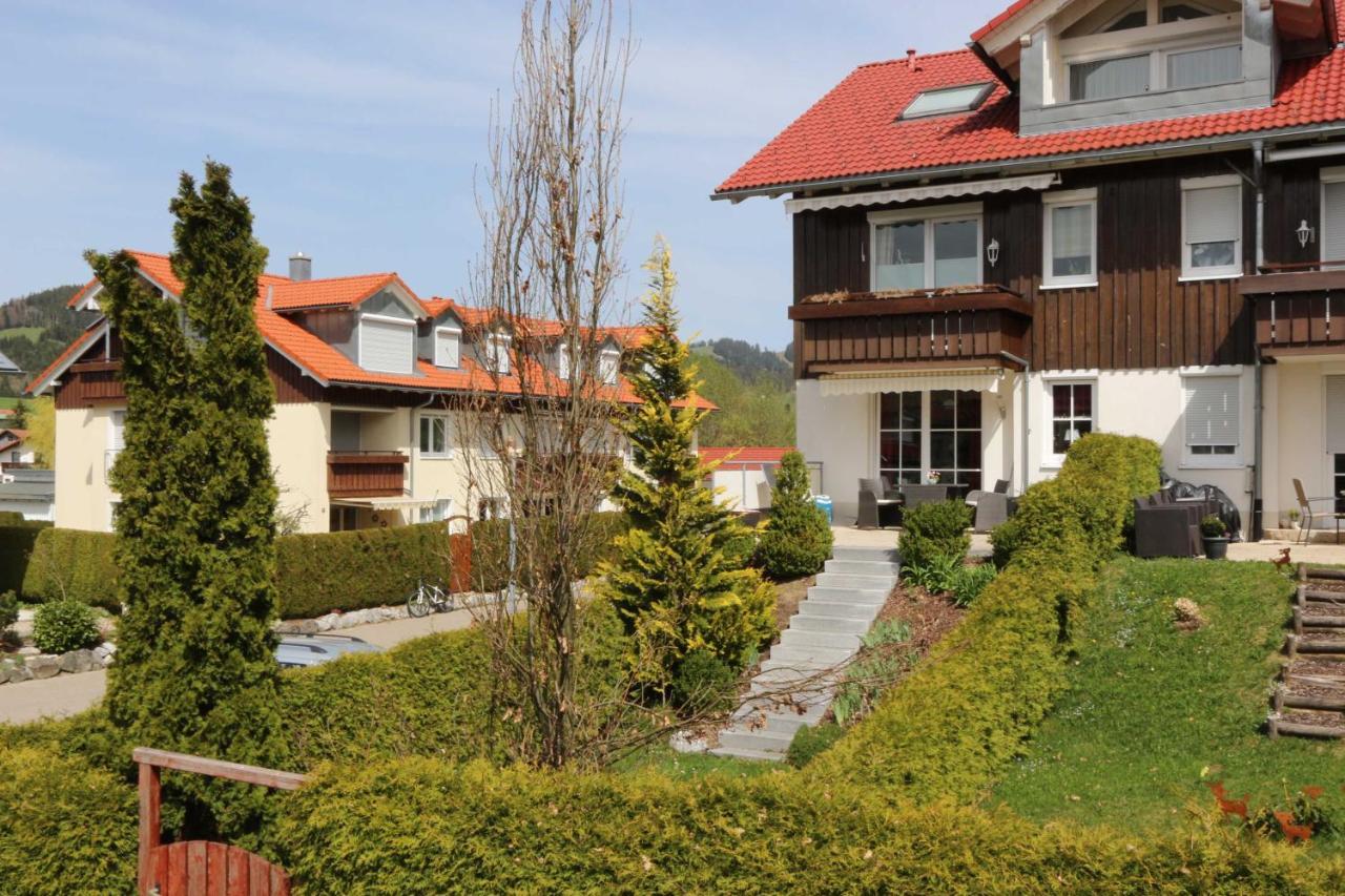Exklusive Fewo Herrmann Im "Haus Hochgratblick" Оберштауфен Экстерьер фото